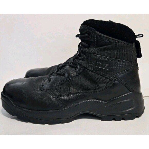 5.11 Tactical Boot US 11 Mens ATAC 2.0 6" Sidezip 12394 Black Work Workwear - Picture 4 of 8